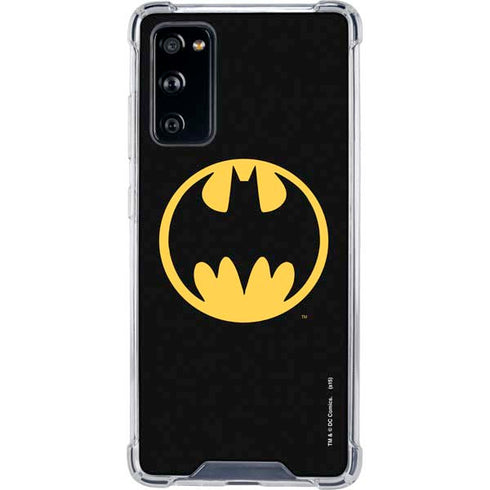 DC Comics Batman Logo Galaxy S20 FE Clear Case